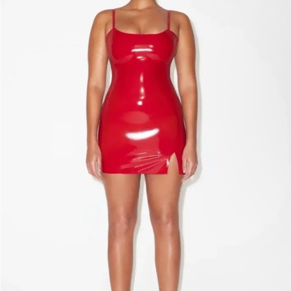 Chic Red Mini Dress